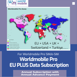 Worldmobile PRO EU PLUS Data Subscription